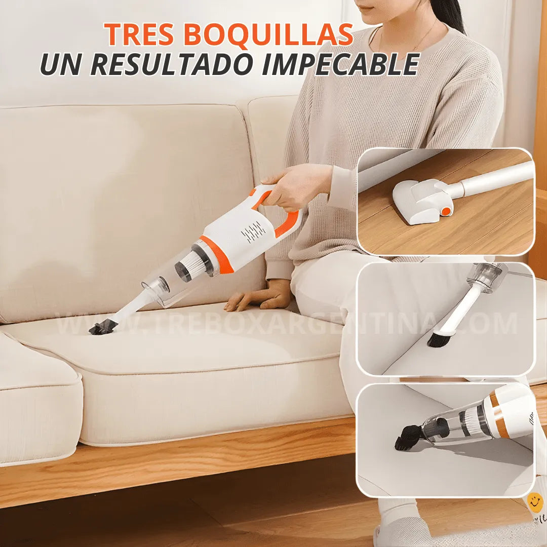 45% OFF 🎁 | TurboClean Aspiradora Portátil Extendible 3 en 1: La limpieza rápida que tu día necesita