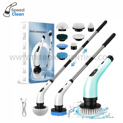 [50% OFF🎁] | SpeedClean Cepillo de Limpieza Eléctrico Recargable 8 en 1: Tu casa impecable en minutos y sin esfuerzo.