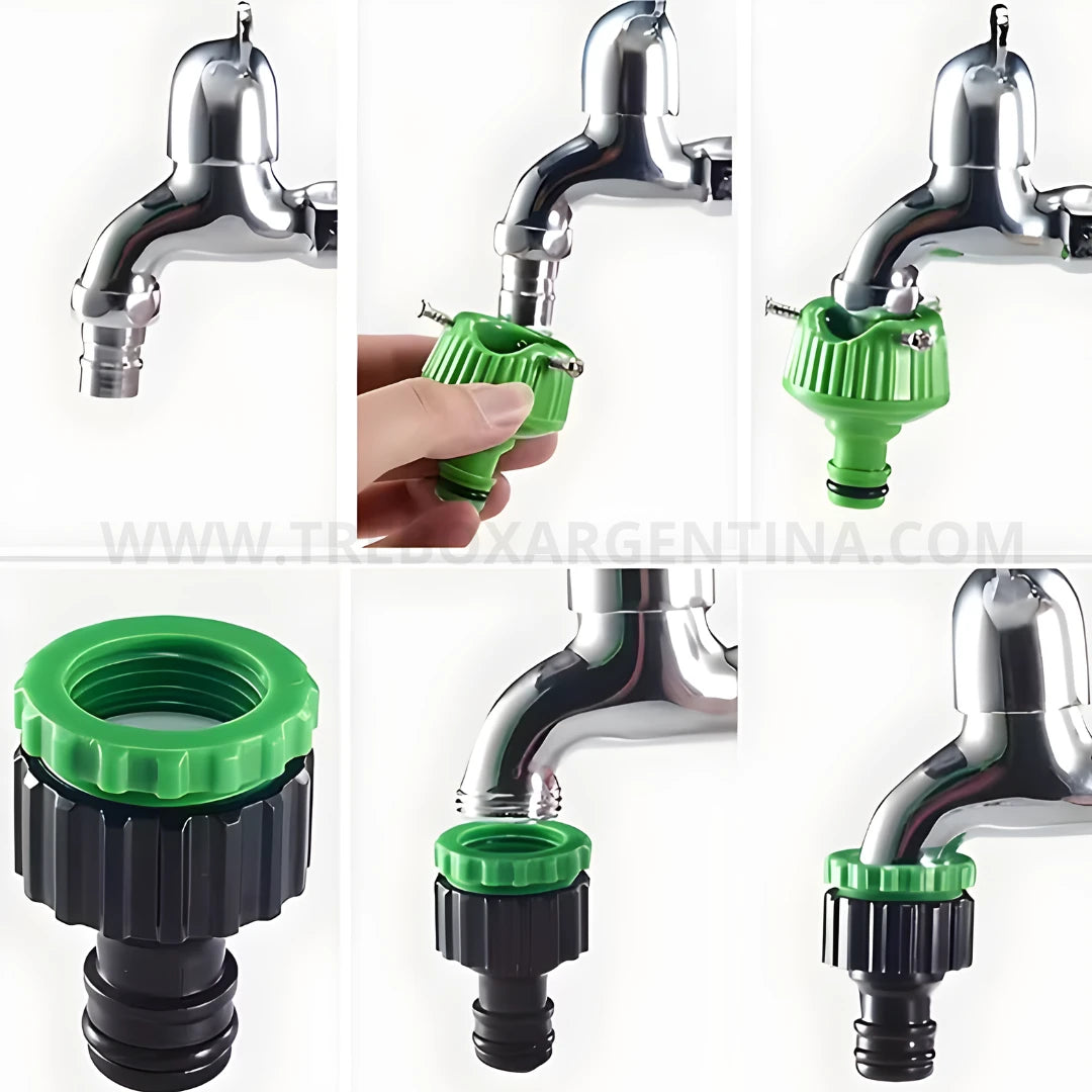 40% OFF 🎁 | HydroSmart Manguera mágica expandible : Potencia profesional y largo expansible para llegar a todos lados.