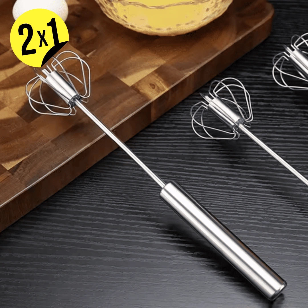 Batidor de Huevo Semiautomático MIXER PRO - 2X1 ¡Compra 1 y Lleva 1 GRATIS!