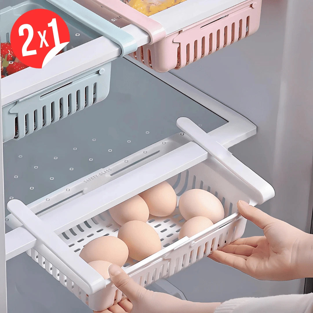 Organizadores de Heladera Expandibles MaxSpace™ - 2X1 ¡Compra 1 y Lleva 1 GRATIS!