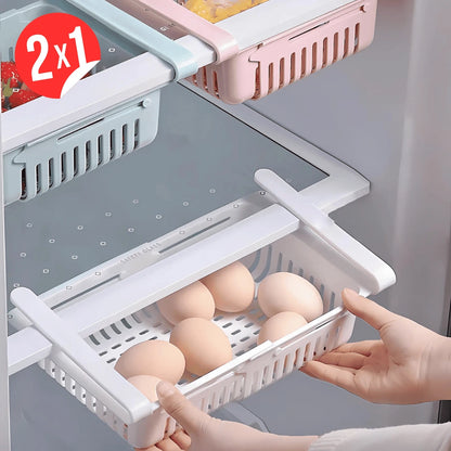 Organizadores de Heladera Expandibles MaxSpace™ - 2X1 ¡Compra 1 y Lleva 1 GRATIS!