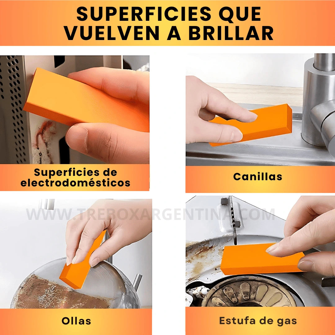 3X1 🎁 | Goma Limpiadora Brillux: Canillas, ollas y herramientas brillantes como el primer día