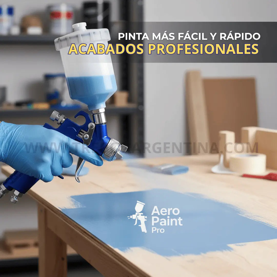 50% OFF HASTA HOY🎁 | Pistola de Pintura AeroPaint Pro:  El experto en pintura ahora sos vos