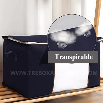 OFERTA PRE VERANO 3X1 |  FoldBox™ Organizador XL: Guardá tus frazadas sin que se arruinen hasta el próximo invierno