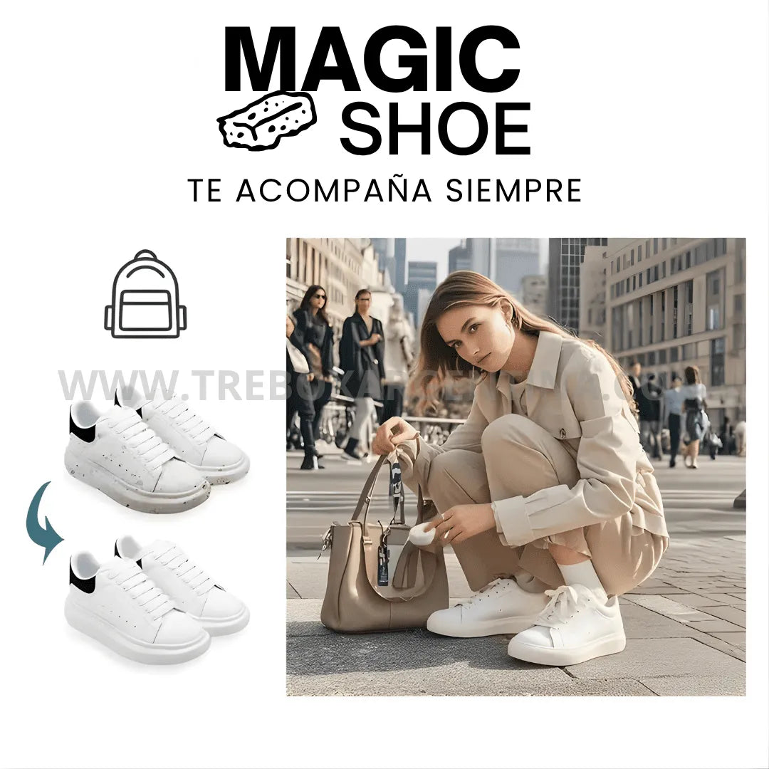PACK X30 🎁🎄 | Esponja Mágica para Calzado MagicShoe: Dejá tus zapatos como nuevos en segundos