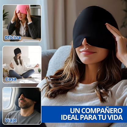 OFERTA 2X1 🎁 | Calmify Gorro de termoterapia medicinal: Alivio Instantáneo para migrañas, estrés e insonmio sin medicación