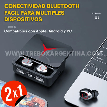 Combo SoundVibe 2x1 | Auriculares con sonido envolvente - ¡Llevate 2, Pagá 1 + Envío GRATIS!
