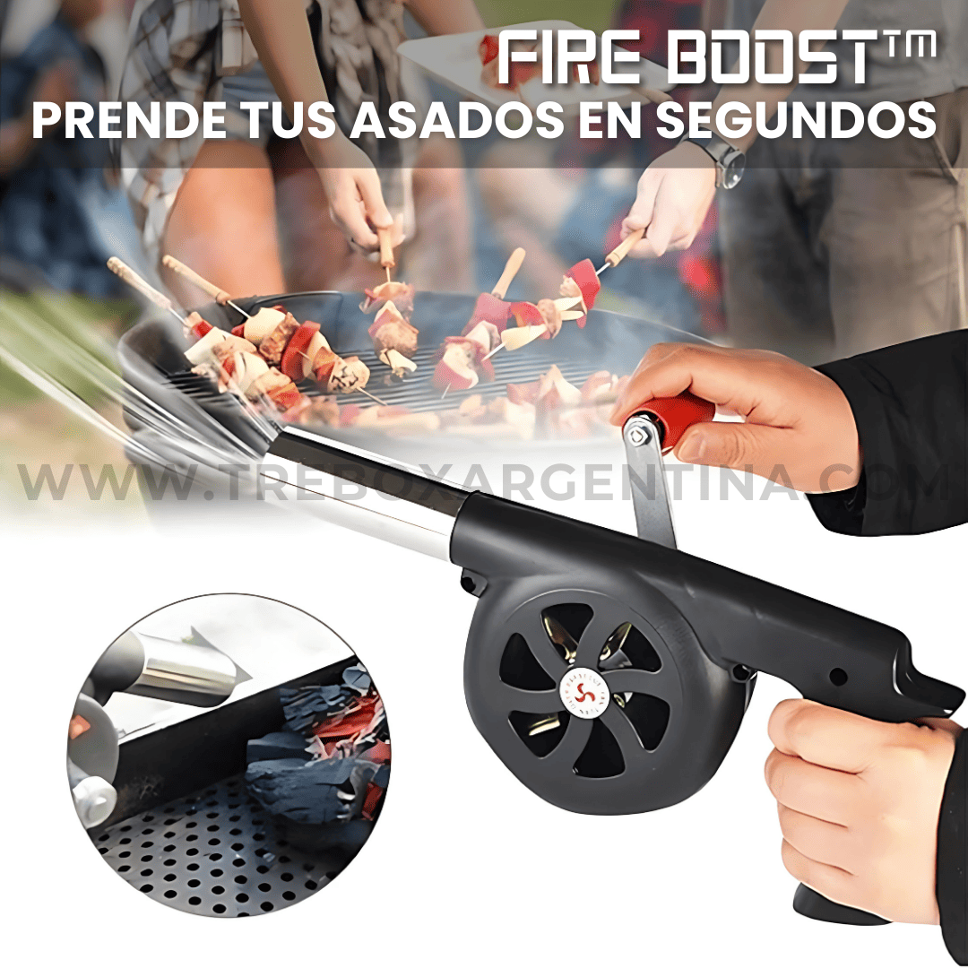 FireBoost™ | Soplador Manual Potente - Prende tu fogata en segundos 🔥