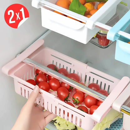 Organizadores de Heladera Expandibles MaxSpace™ - 2X1 ¡Compra 1 y Lleva 1 GRATIS!