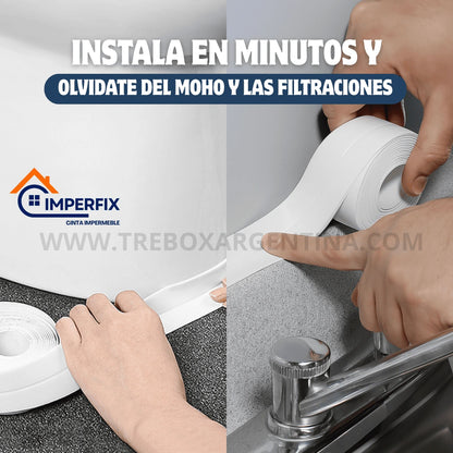 PROTECCIÓN TOTAL 4X1🎁 | Cinta Impermeable ImperFix: Sellado inmediato contra humedad, moho y filtraciones