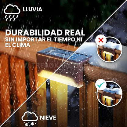 PACK X8🎁 | SunShine Luces LED Solares: Iluminá y decorá tus exteriores con estilo, sin cables y sin pagar en energía