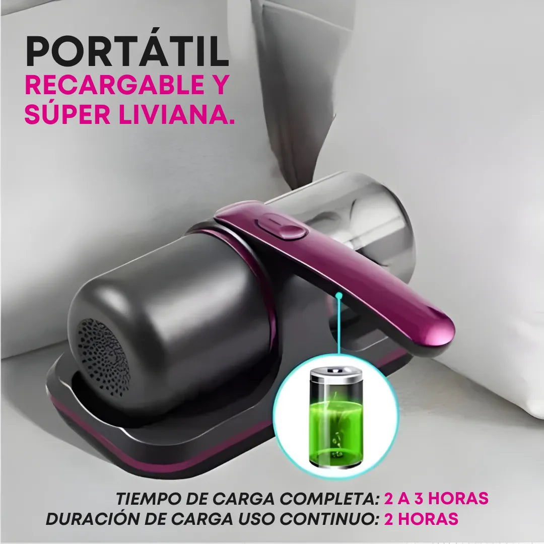 50% BLACKWEEK 🎁 | ClearHome Aspiradora Portátil Antiácaros : Tu hogar libre de ácaros, polvo y alergias.