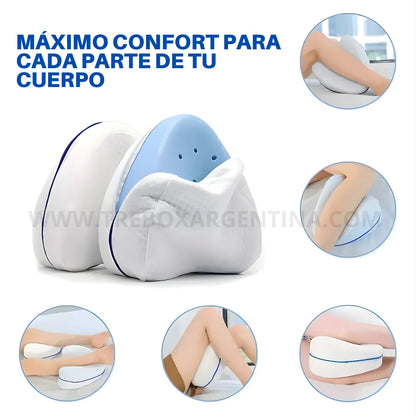 OFERTA 50% OFF 🚨 BodyRest Almohada Ortopédica : Alivia tu espalda, cadera y rodillas mientras descansas