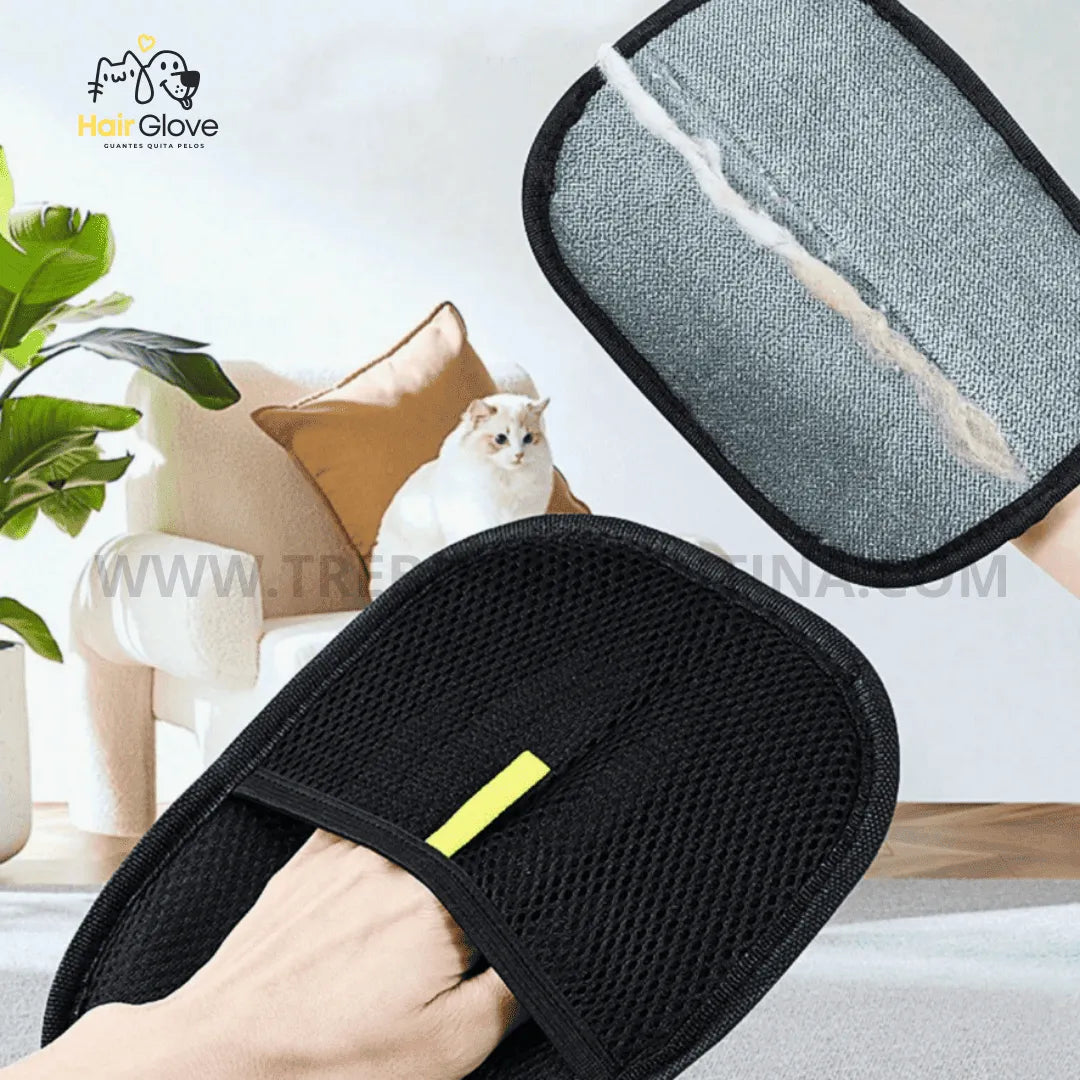 [COMBO 2x1] HairGlove: Guantes quita pelos y pelusas para mascotas | Disfrutá tu ropa y casa impecables