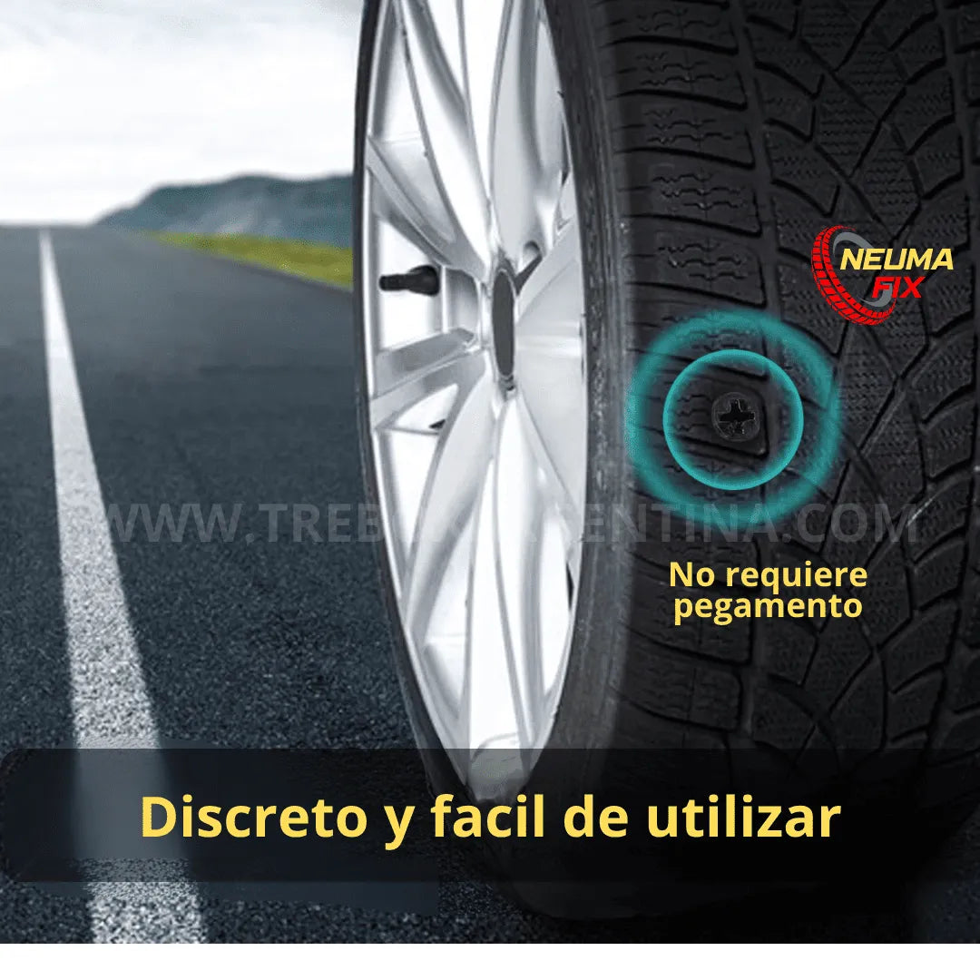 PROMO PACK X10💥 | NeumaFix Parches de Tornillos: Repará al instante y que una pinchadura no arruine tus planes