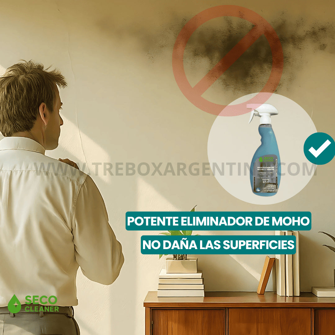 2X1🎁 | Spray Removedor Moho SECO CLEANER - La Solución Definitiva a Las Manchas y Hongos de tu Casa