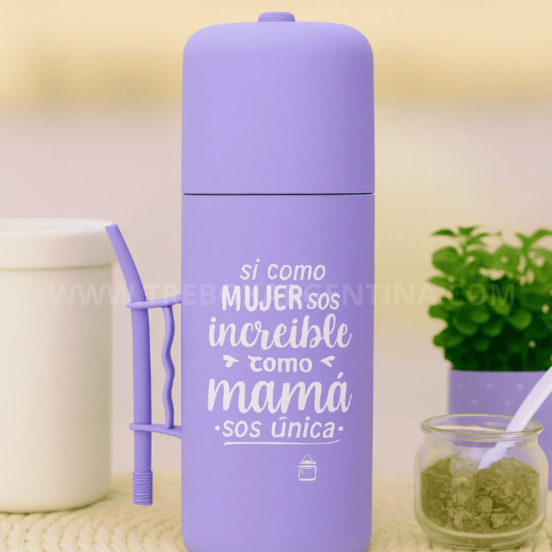 EDICIÓN ESPECIAL DÍA DE LAS MADRES | GoMate™ Termo Mate Autocebante: Para mamás maravilla 🧉 +  ENVIO GRATIS
