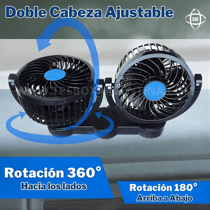 EDICIÓN VERANO ☀️ | CoolDrive Ventilador para Auto: El toque de frescura que tu auto necesita este verano.