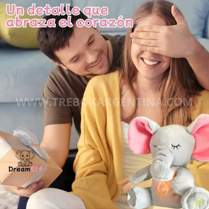 50% BLACKWEEK🎁 | DreamElf™ Elefante Luminoso: Respiración Real, Calma Profunda y Compañía en tus sueños (Para peques y adultos)