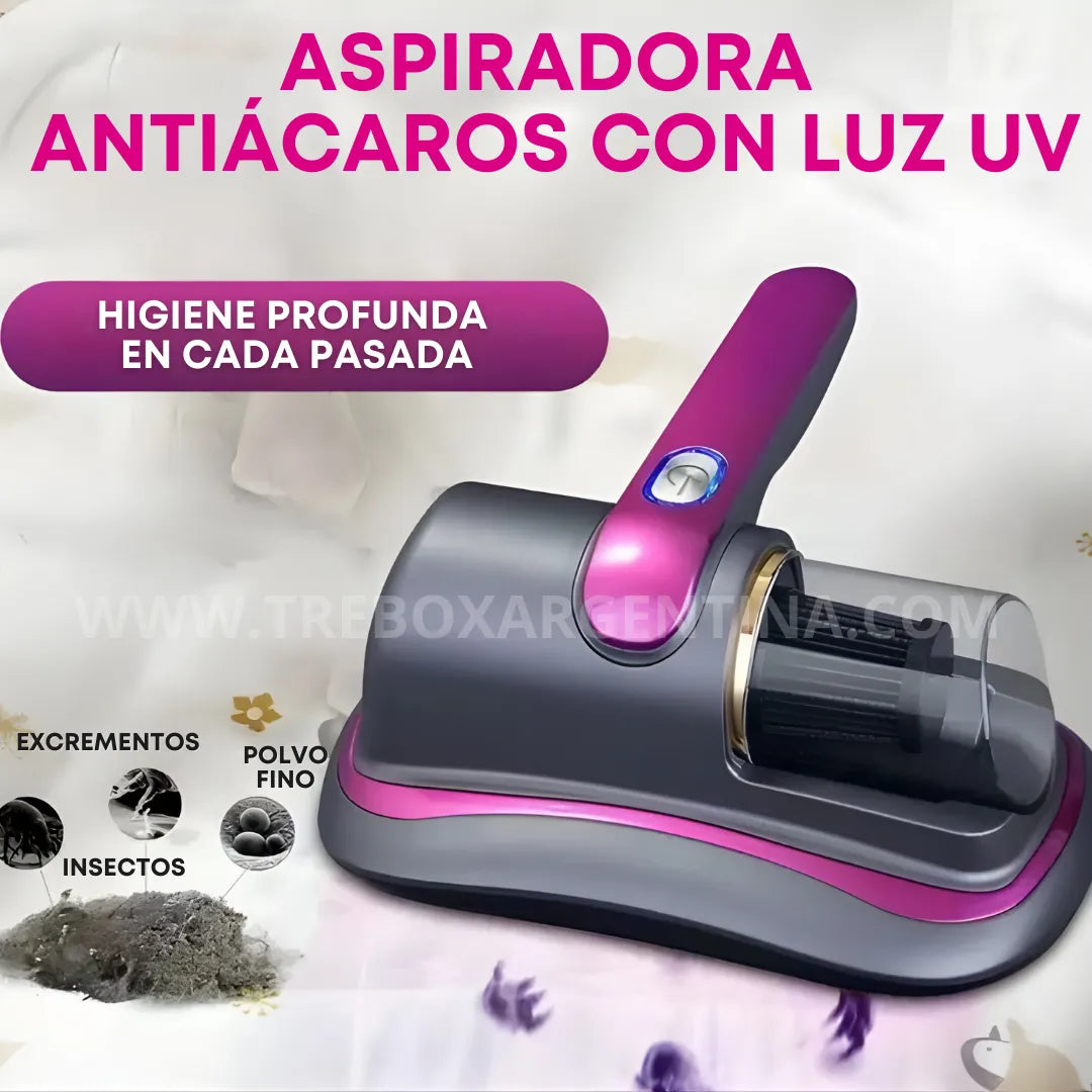 50% BLACKWEEK 🎁 | ClearHome Aspiradora Portátil Antiácaros : Tu hogar libre de ácaros, polvo y alergias.