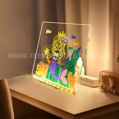 OFERTA NAVIDEÑA🎁 | LumiBoard Pizarra Mágica LED: Dibujá, aprendé y jugá sin límites ✨