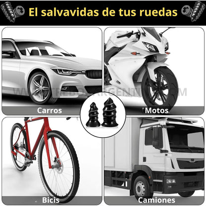 PROMO PACK X10💥 | NeumaFix Parches de Tornillos: Repará al instante y que una pinchadura no arruine tus planes