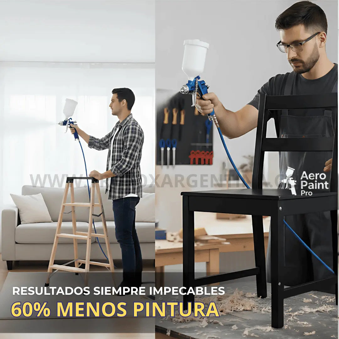 50% OFF HASTA HOY🎁 | Pistola de Pintura AeroPaint Pro:  El experto en pintura ahora sos vos