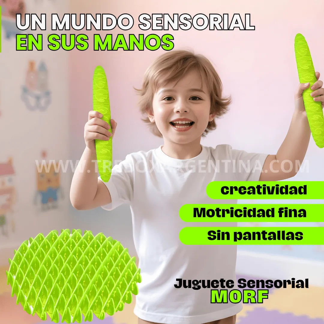 PACK NAVIDEÑO X4🎁 | Juguete Sensorial Antiestrés MORF: Reducí el estrés y dale a tus hijos diversión sensorial de verdad.