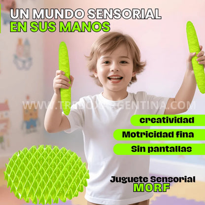 PACK NAVIDEÑO X4🎁 | Juguete Sensorial Antiestrés MORF: Reducí el estrés y dale a tus hijos diversión sensorial de verdad.