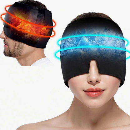 OFERTA 2X1 🎁 | Calmify Gorro de termoterapia medicinal: Alivio Instantáneo para migrañas, estrés e insonmio sin medicación