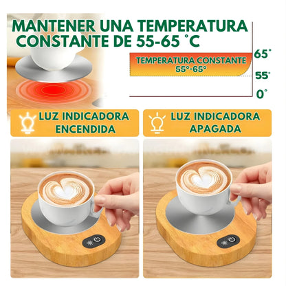 50% OFF🎁 | HotCup Calentador de Bebidas Portatil: Tu bebida a la temperatura ideal, de principio a fin!