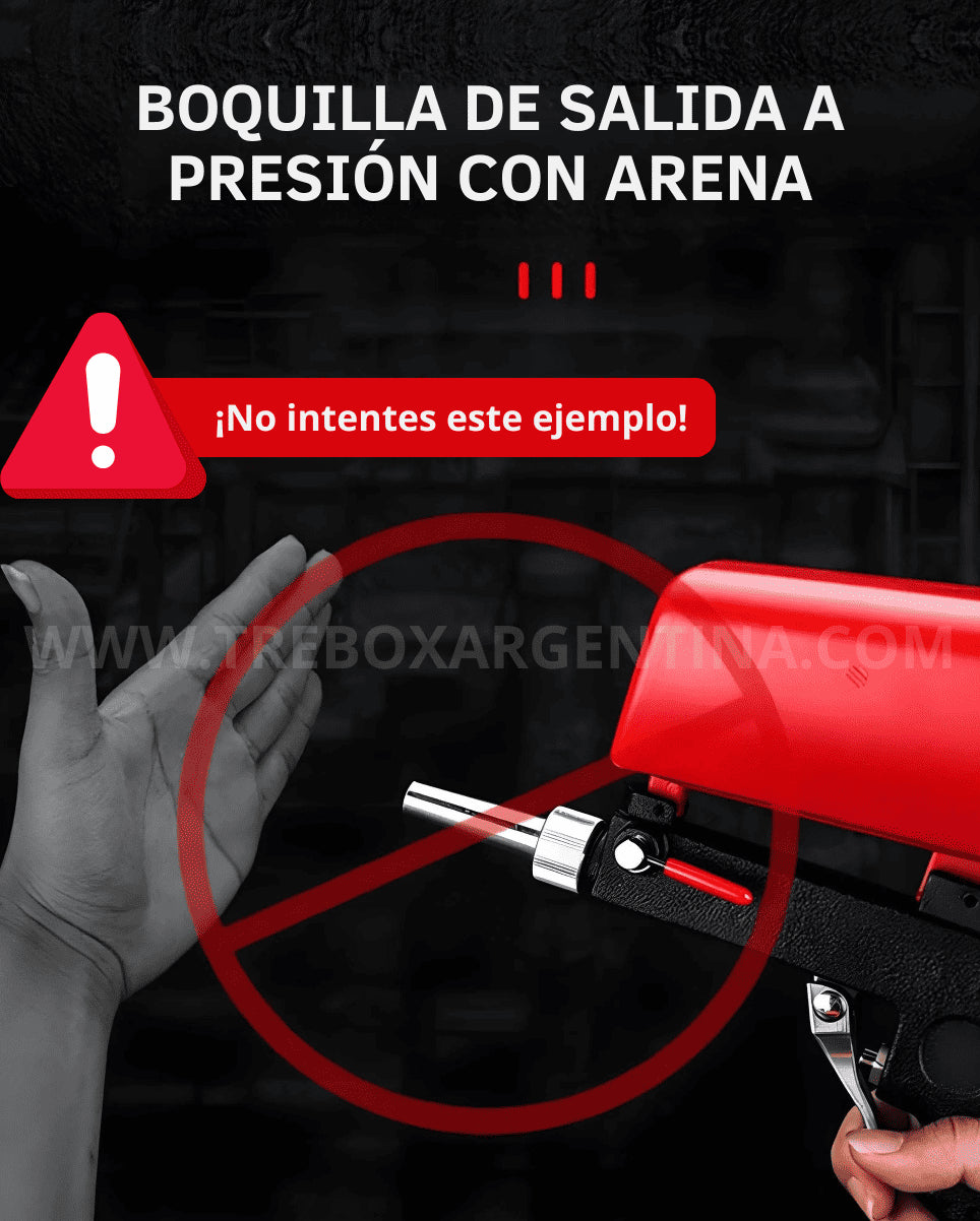 OFERTA FLASH⚡️ 30% OFF | BlastPro: Pistola a chorro de areña: ¡Dile adiós al óxido y a la suciedad al instante!