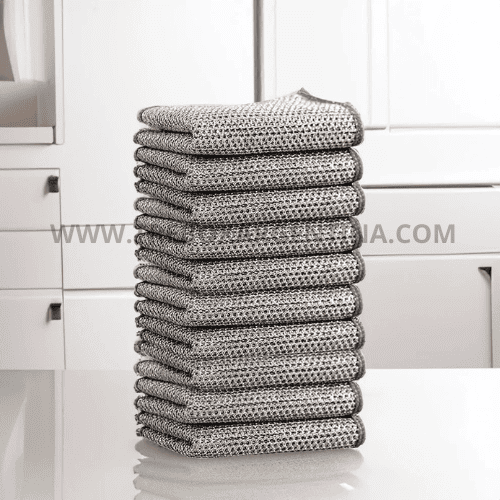 ¡Oferta exclusiva Pack x10! 🔥 Paño Metálico Multiusos BrilloMax | Elimina todo tipo de manchas ✨