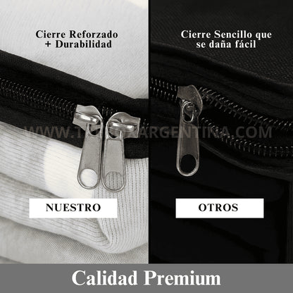 OFERTA PRE VERANO 3X1 |  HomeBox™ Organizador XL: Guardá tus frazadas sin que se arruinen hasta el próximo invierno