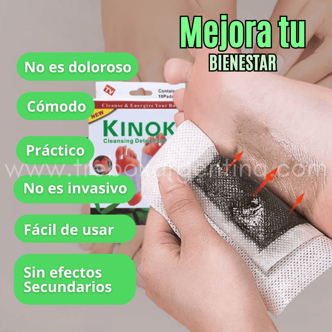 Parches Desintoxicantes KINOKI | Elimina toxinas mientras duermes y despierta renovado
