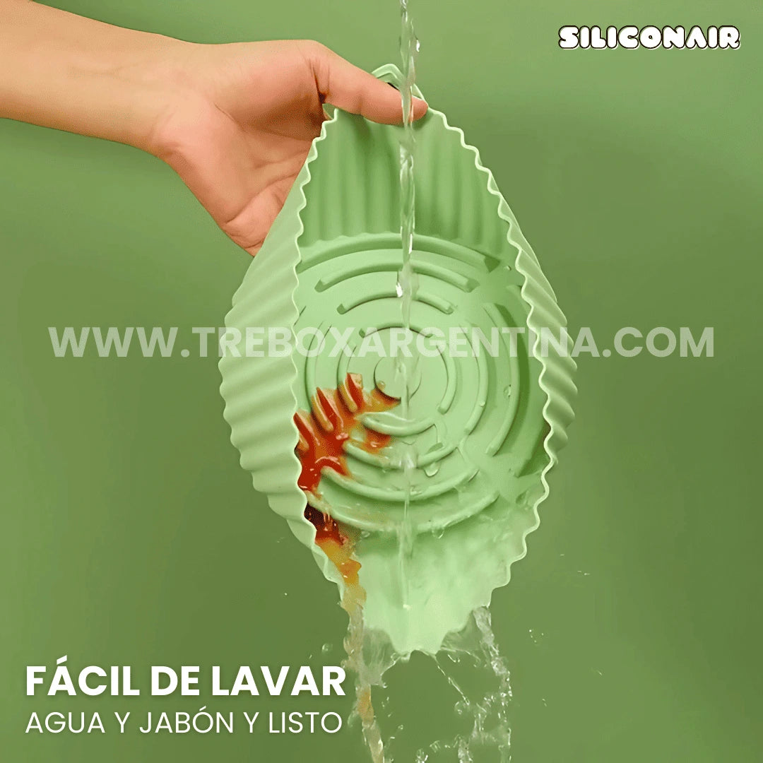 ¡PROMO HASTA HOY! SiliconAir | Moldes de Silicona para Freidora de Aire