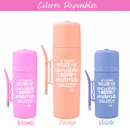 EDICIÓN ESPECIAL DÍA DE LAS MADRES | GoMate™ Termo Mate Autocebante: Para mamás maravilla 🧉 +  ENVIO GRATIS
