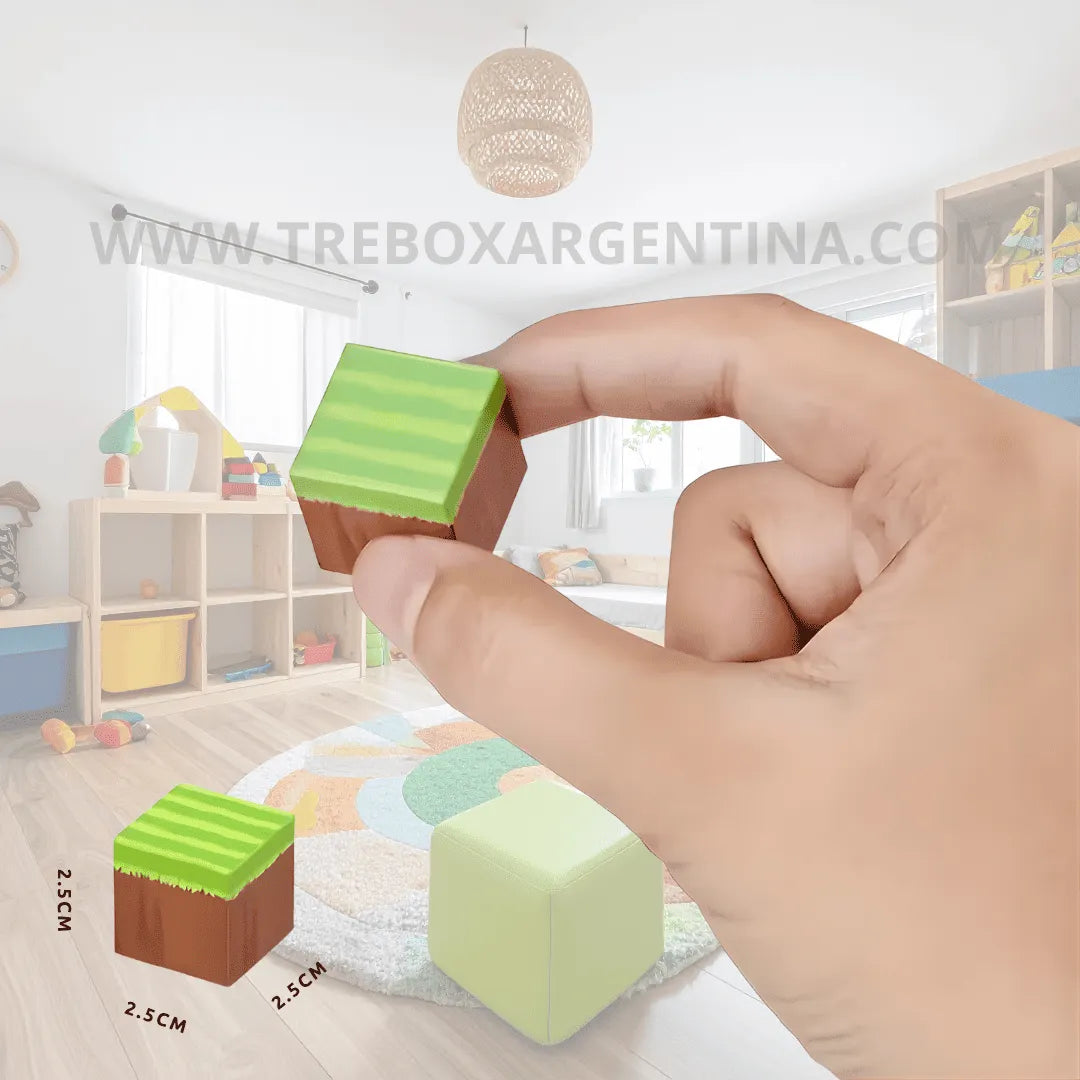 EDICIÓN LIMITADA🔥 |  Bloques Imantados MineCraft: Dejá que tus hijos construyan su propio universo