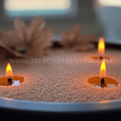¡ÚLTIMOS EN STOCK! -  Vela Perlada CandleMood | Diseño infinito, elegante y seguro [Pabilos GRATIS]