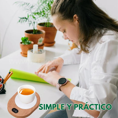 50% OFF🎁 | HotCup Calentador de Bebidas Portatil: Tu bebida a la temperatura ideal, de principio a fin!