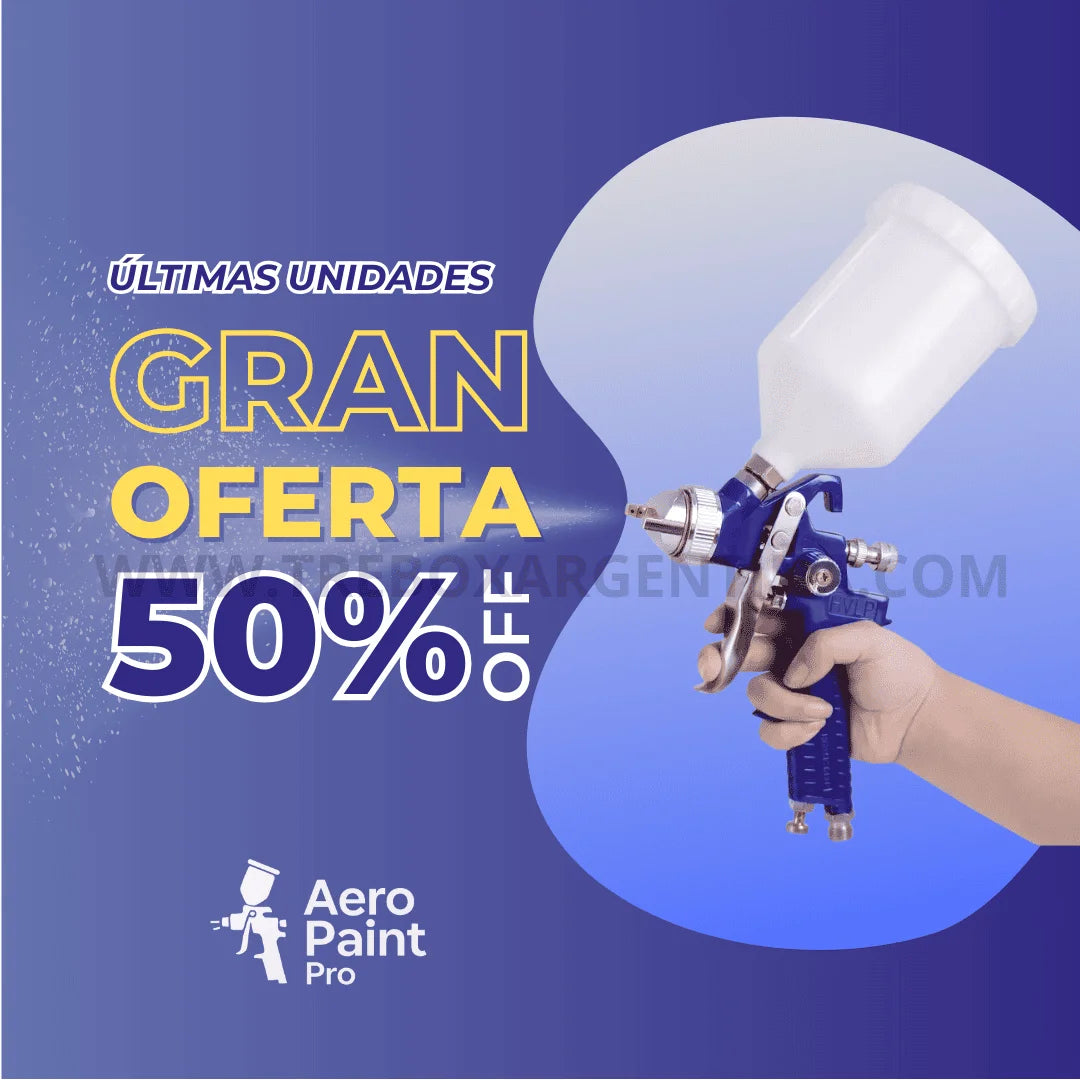 50% OFF HASTA HOY🎁 | Pistola de Pintura AeroPaint Pro:  El experto en pintura ahora sos vos