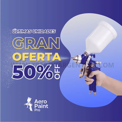 50% OFF HASTA HOY🎁 | Pistola de Pintura AeroPaint Pro:  El experto en pintura ahora sos vos