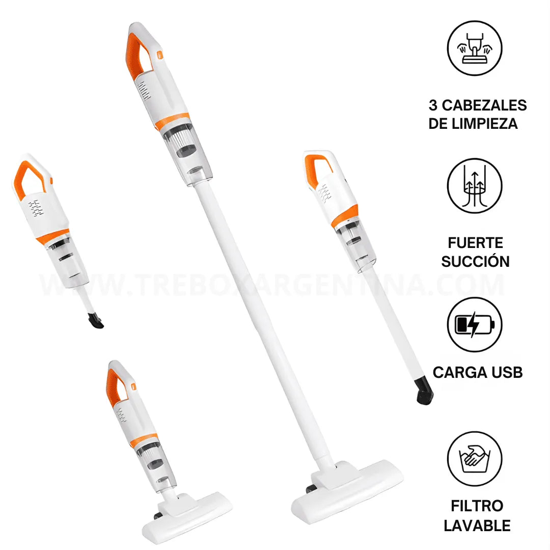 45% OFF 🎁 | TurboClean Aspiradora Portátil Extendible 3 en 1: La limpieza rápida que tu día necesita