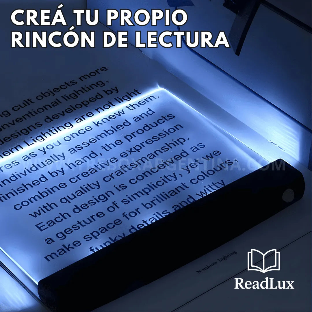 2X1 🚨 | Luz Led para lectura ReadLux: La luz ideal para tus noches de lectura