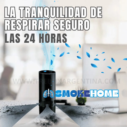 40% NAVIDAD SALE🎁 | SmokeHome™ Purificador Antitoxinas: Protegé los pulmones de los tuyos del humo del cigarrillo, vapeo y olores invisibles.