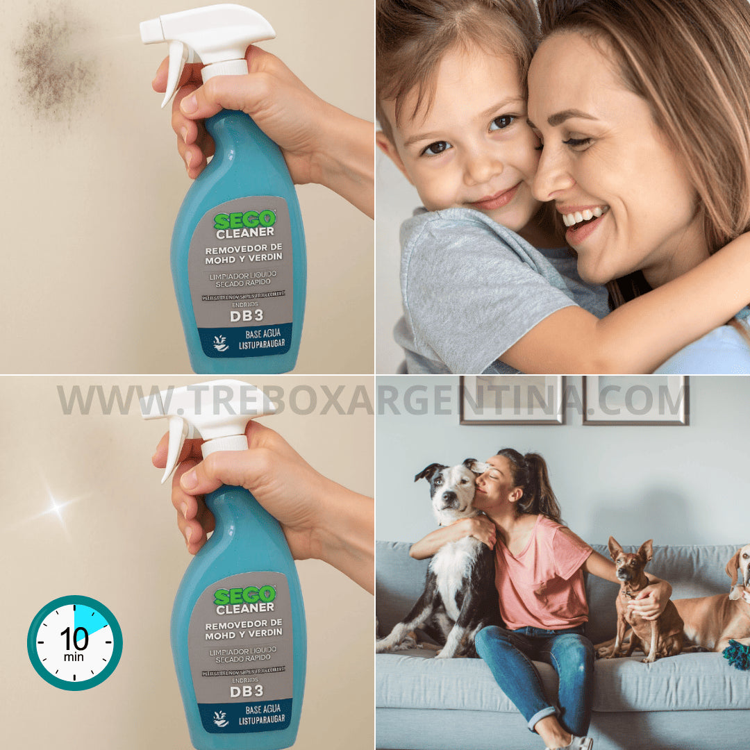 2X1🎁 | Spray Removedor Moho SECO CLEANER - La Solución Definitiva a Las Manchas y Hongos de tu Casa