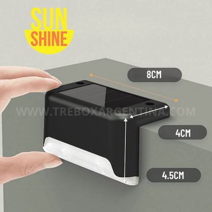 PACK X8🎁 | SunShine Luces LED Solares: Iluminá y decorá tus exteriores con estilo, sin cables y sin pagar en energía