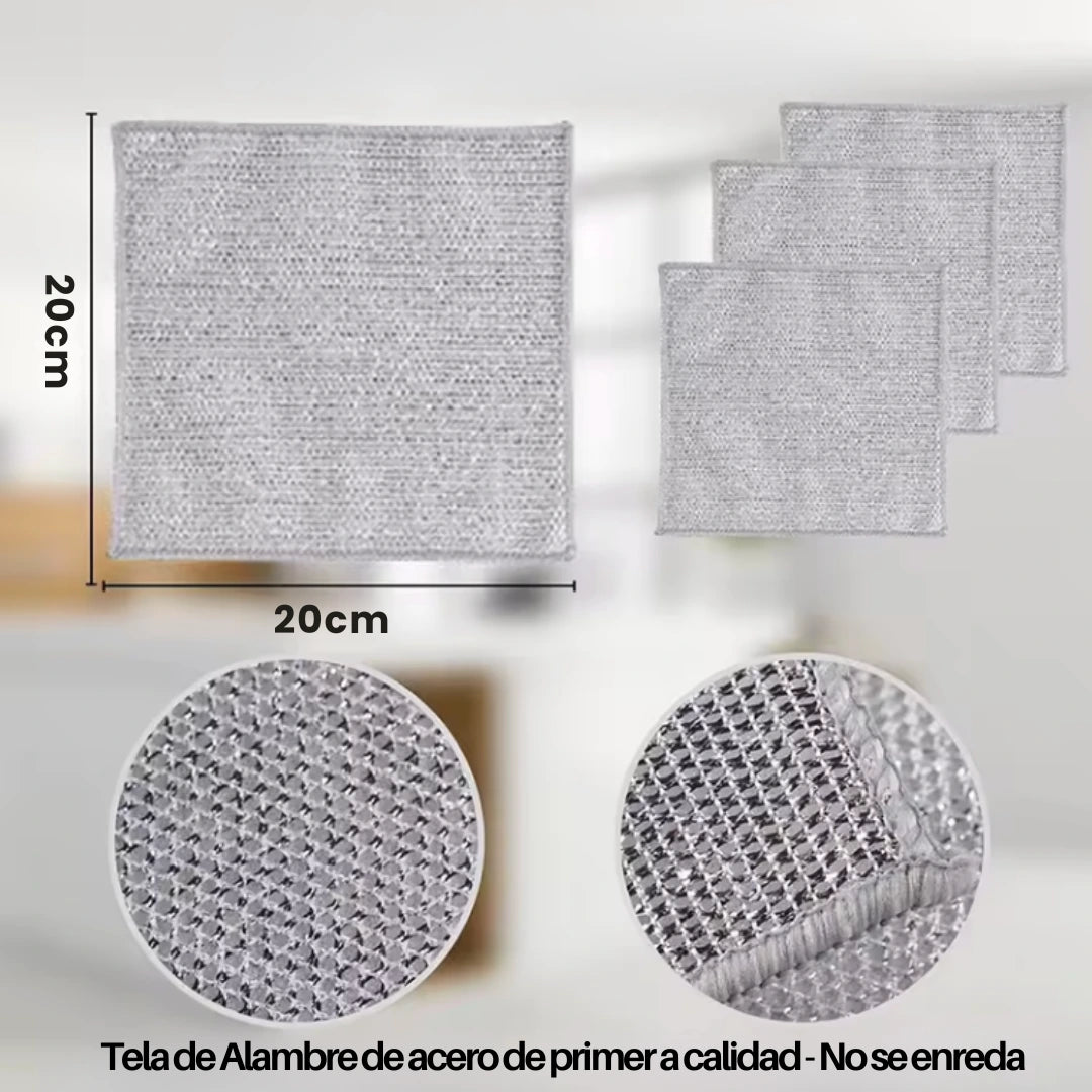 Paño de limpieza multiusos BRILLOMAX | Elimina todo tipo de manchas ✨