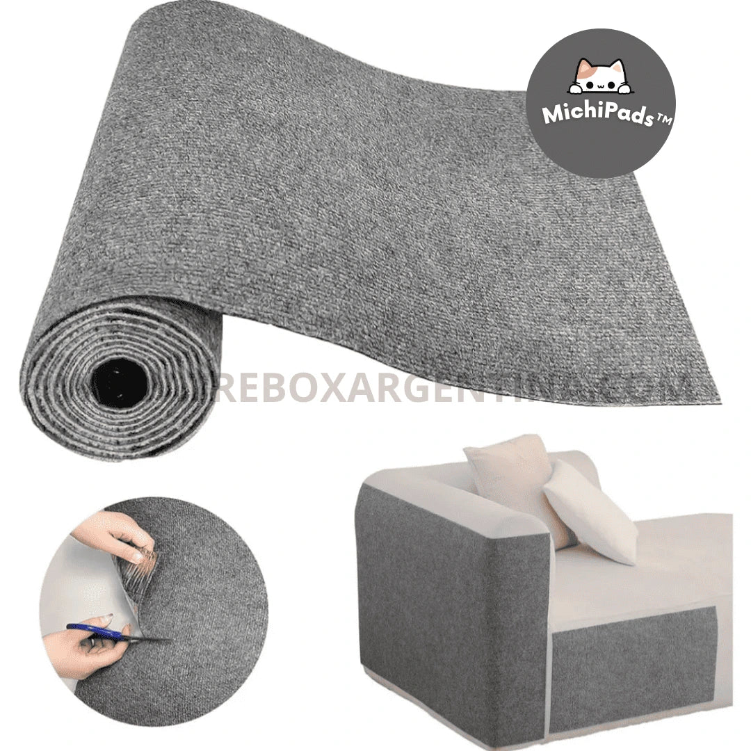 OFERTA 2X1 | MichiPads™ Rascador Adhesivo Para Gatos - Tu michi feliz y tus muebles sin arañazos